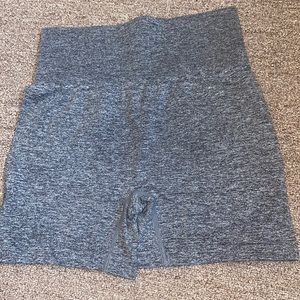 High waist seamless biker shorts